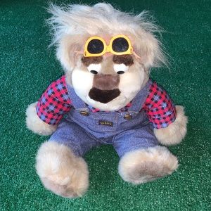 Real Talkin' Bubba Talking Plush Stuffed Bear 1997 Tyco Doll 17" Vintage WORKS!